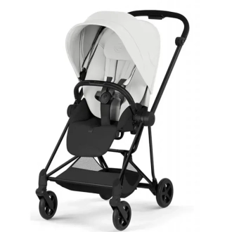 Коляска 2 в 1 Cybex Mios Style 5.0 Off White шаси Matt Black Белый - Фото 4