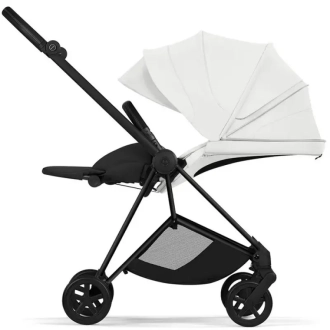 Коляска 2 в 1 Cybex Mios Style 5.0 Off White шаси Matt Black Белый - Фото 5
