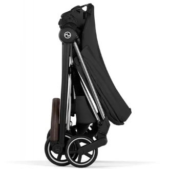 Коляска 2 в 1 Cybex Mios Style 5.0 Sepia Black шаси Chrome Черный - Фото 1