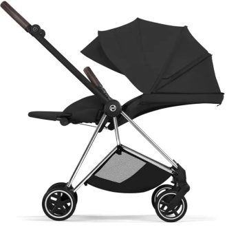 Коляска 2 в 1 Cybex Mios Style 5.0 Sepia Black шаси Chrome Черный - Фото 4