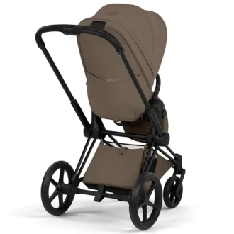 Коляска 2 в 1 Cybex Priam Style 5.0 Coconut Brown шасі Matt Black Коричневий - Фото 2