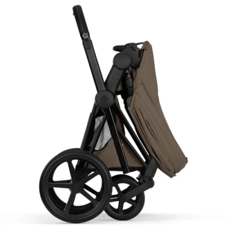 Коляска 2 в 1 Cybex Priam Style 5.0 Coconut Brown шасі Matt Black Коричневий - Фото 3