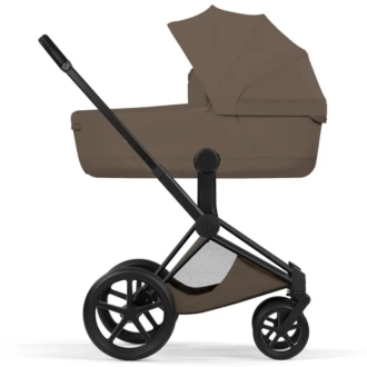 Коляска 2 в 1 Cybex Priam Style 5.0 Coconut Brown шасі Matt Black Коричневий - Фото 4