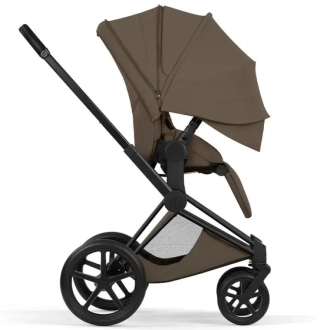 Коляска 2 в 1 Cybex Priam Style 5.0 Coconut Brown шасі Matt Black Коричневий - Фото 6