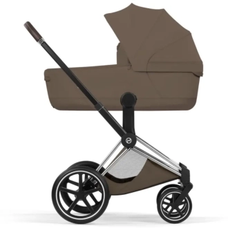 Коляска 2 в 1 Cybex Priam Style 5.0 Coconut Brown шаси Chrome Коричневый - Фото 2