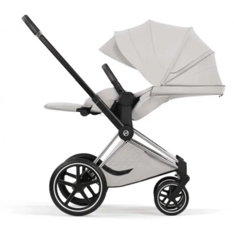 Коляска 2 в 1 Cybex Priam Style 5.0 City Grey шасі Chrome Сірий - Фото 6