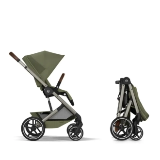 Коляска 2 в 1 Cybex Balios S TPE Moss Green/Зелений - Фото 1
