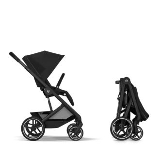Коляска 2 в 1 Cybex Balios S BLK Moon Black/Черный - Фото 3
