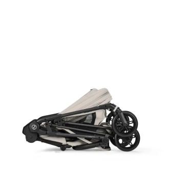 Коляска прогулочная Cybex Melio Carbon Dune Grey/Серый - Фото 1