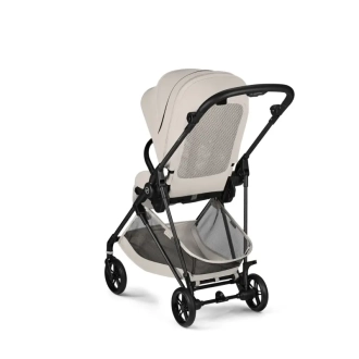 Коляска прогулочная Cybex Melio Carbon Dune Grey/Серый - Фото 5
