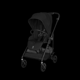 Коляска прогулочная Cybex Melio Carbon Magic Black/Черный - Фото 1