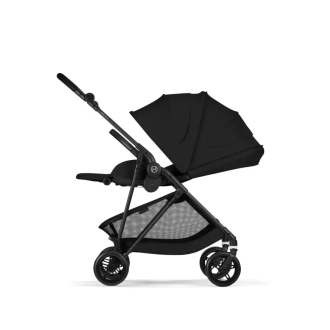 Коляска прогулочная Cybex Melio Carbon Magic Black/Черный - Фото 4