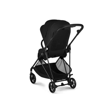 Коляска прогулочная Cybex Melio Carbon Magic Black/Черный - Фото 6