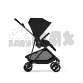 Коляска прогулочная Cybex Melio Carbon Magic Black/Черный
