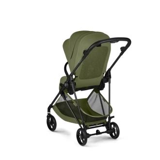 Коляска прогулочная Cybex Melio Carbon Moss Green/Зеленый - Фото 2