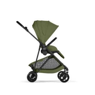 Коляска прогулочная Cybex Melio Carbon Moss Green/Зеленый - Фото 4