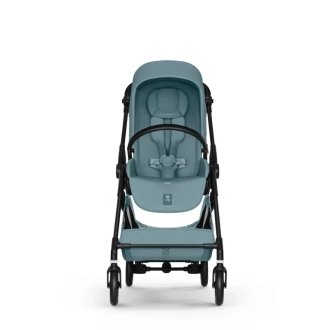 Коляска прогулочная Cybex Melio Carbon Stormy Blue/Голубой - Фото 2