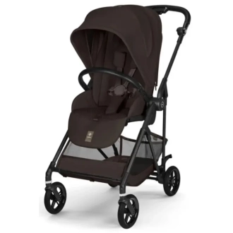 Коляска 2 в 1 Cybex Melio Carbon Chocolate Brown/Коричневый - Фото 2