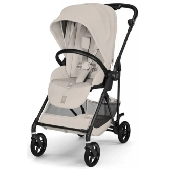 Коляска 2 в 1 Cybex Melio Carbon Dune Grey/Сірий - Фото 3