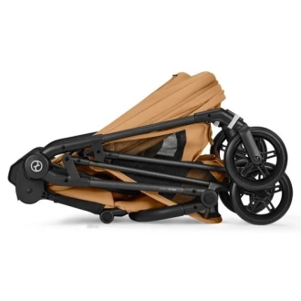 Коляска 2 в 1 Cybex Melio Carbon Cinnamon Yellow/Помаранчевий - Фото 2