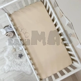 Простыня на резинке MSonya (Маленькая Соня) 60×120 см Бежевый