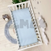 Простыня на резинке MSonya (Маленькая Соня) 60×120 см Голубой