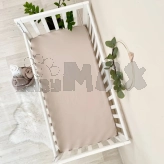 Простыня на резинке MSonya (Маленькая Соня) 60×120 см Капучино
