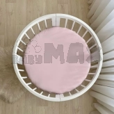 Простыня на резинке MSonya (Маленькая Соня) 70×70 см Розовый