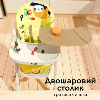 Стільчик для годування Bugs Mango Жовтий - Фото 4