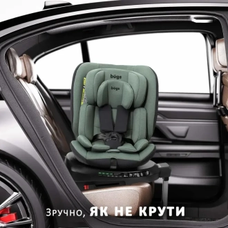Автокрісло 40–150 см Bugs Aera 360 Forest Pine/Зелений - Фото 7