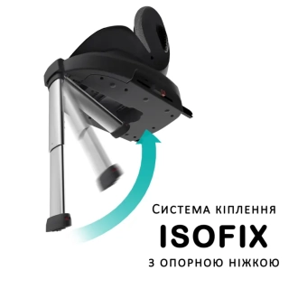 Автокрісло 40–150 см Bugs Aera 360 Iron Grey/Сірий - Фото 4