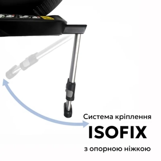 Автокрісло 40–150 см Bugs Axis 360 Cloud Grey/Сірий - Фото 5
