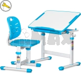 Парта детская Evo-kids Evo-05 Ergo со стулом Blue/Голубой
