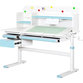 Парта детская Evo-kids TH-360 Plus Blue/Голубой - Фото 1