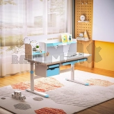 Парта детская Evo-kids TH-360 Plus Blue/Голубой
