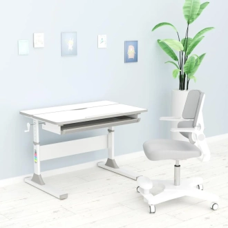 Парта детская Mealux Edmonton Multicolor PN Lite Розовый - Фото 1