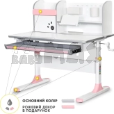 Парта детская Mealux Edmonton Multicolor PN Розовый