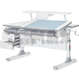 Парта детская Mealux Hamilton Multicolor G S-50 Серый