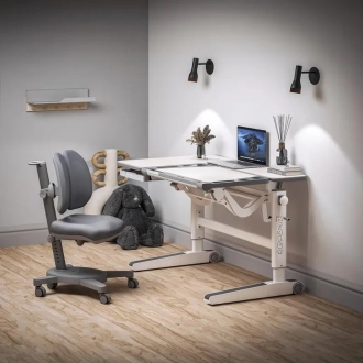 Парта дитяча Mealux Kingwood Multicolor TG Білий - Фото 4