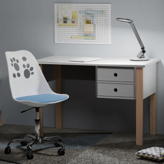 Крісло дитяче Evo-kids Indigo White/Blue Біло-блакитний - Фото 1