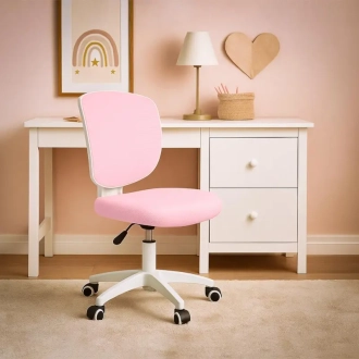 Кресло детское Evo-kids Study Air Pink/Розовый - Фото 2