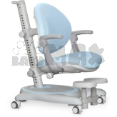 Кресло детское Mealux Ortoback Plus Blue/Голубой