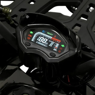 Квадроцикл Bambi Racer HB-FFN1450-2-5(MP3) Чорно-зелений - Фото 7
