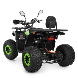 Квадроцикл Bambi Racer HB-EATV1450H-2-5(MP3) V2 Черно-зеленый - Фото 10