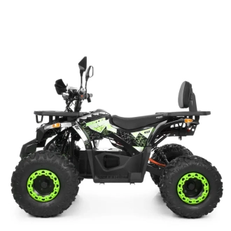 Квадроцикл Bambi Racer HB-EATV1450H-2-5(MP3) V2 Черно-зеленый - Фото 2