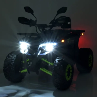 Квадроцикл Bambi Racer HB-EATV1450H-2-5(MP3) V2 Черно-зеленый - Фото 8