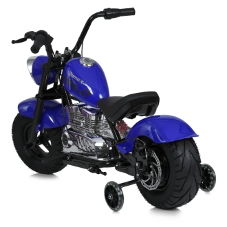 Електромобиль молоцикл Bambi Racer M 6016AL-4(36V) Синий - Фото 7