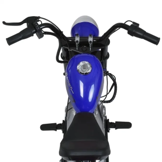 Електромобиль молоцикл Bambi Racer M 6016AL-4(36V) Синий - Фото 8