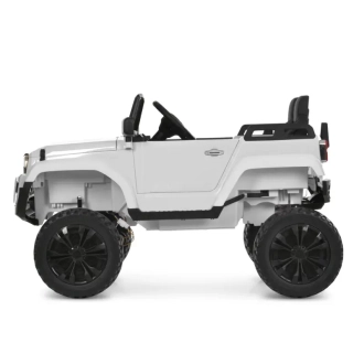 Електромобиль джип Bambi Racer M 6296EBLR-1(24V) Белый - Фото 1