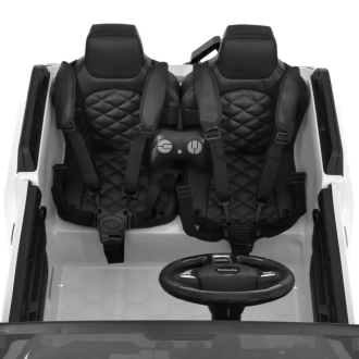 Електромобиль джип Bambi Racer M 6296EBLR-1(24V) Белый - Фото 3